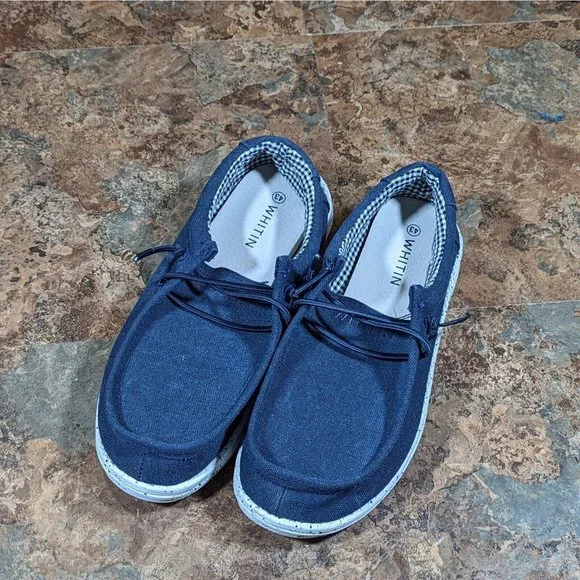 New Whitin shoes size 43/US 10 Navy SUPER COMFY!! - Picture 1 of 8